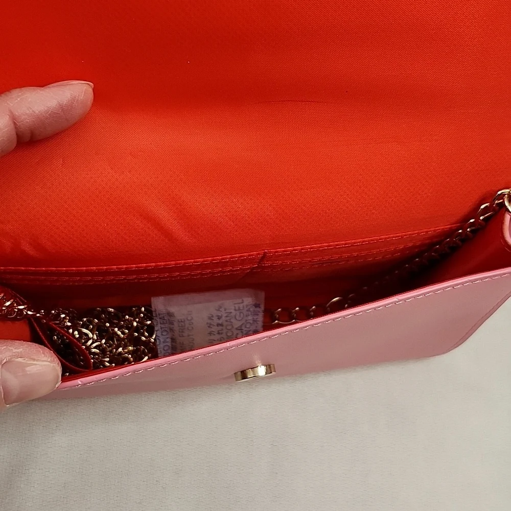 Juicy Couture Two-tone Crossbody Bag with Lily Pulitzer ID Keychain Coin Purse